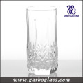 Gobelet en verre soufflé gravé de 12 oz